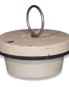 Plug DN250 typ R for inlet pipe-end